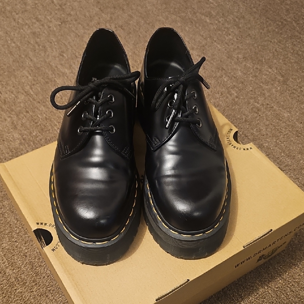 Dr Martens platform casual shoes